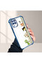 Samsung Galaxy M12 Compatible Camera Protected Transparent Soft Silicone Phone Case Cat Pattern - 2
