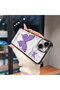 iPhone 15 Compatible Camera Protected Transparent Soft Silicone Phone Case Butterfly Pattern - 4
