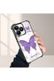 Realme Note 50 Compatible Camera Protected Transparent Soft Silicone Phone Case Butterfly Pattern - 2