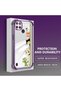 Realme C21Y Compatible Camera Protected Transparent Soft Silicone Phone Case Cat Pattern - 3