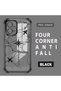 Poco X5 Compatible Camera Protected Transparent Soft Silicone Phone Case Airplane Pattern