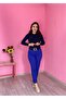 Beltless Women's Double Fabric Trousers - 4