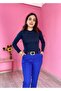 Beltless Women's Double Fabric Trousers - 2