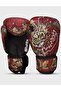 Muay Thai Kick Boxing Fantasy Dragon Red Boxing Gloves - 2