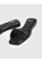 Alder Genuine Leather Black Women's Slippers - 2
