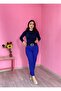 Beltless Women's Double Fabric Trousers - 7