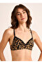 Animal Print Bra Non-Wired