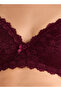 Floral Lace Bra Non-Wired - 4