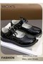 Girls Mary Jane Flats, Leather Shoes For Toddler Girls, Flats Dress Shoes For Kid Girls, Cute Prince - 8