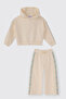 Baby Girl Ecru 2-Piece Tracksuit Set