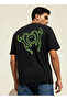 Men Regular Fit Crew Neck Short Sleeves SmileyWorld Print T-shirt
