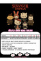 Stranger Things Hello Kitty Hellfire Club White Pantyhose Matte Opaque - 1 - 2