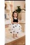Elegant Black Bow Detail Special Design Birthday Concept Tutu Dress + Buckle