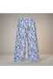 Bürümcük Patterned Shalwar Trousers 9Y,10Y,11Y,12Y Girls Blue - 3