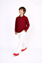 Boys' Long Sleeve Polo Collar T-Shirt and Pants Set