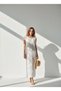 Ivy Knitted Tricot Long Dress - 4