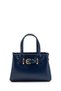 Belt Detail Mini Nadia Women's Crossbody Bag Navy Blue