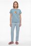 Women's Printed Pajama Set