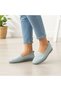 Genuine Leather Women's Casual Shoes Ballerinas - 4