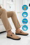 Sand Nubuck Genuine Leather Orthopedic Men's Casual Shoes 308 m