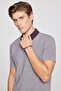 Men's Bitter Brown Cotton Slim Fit Polo Collar T-Shirt - 5