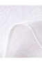 Marnot Border 2-Piece 100% Cotton Flocked Hand Towel - White - 30X45 cm - 6