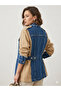 Tasarım denim ceket