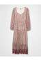 Tie Side Midi Shirt Dress - 3