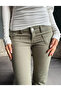 Minş Double Pocket Slim Fit Low Waist Flared Trousers - 2