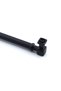 Metal Handle Furniture Drawer Kitchen Cabinet Cupboard Handles Kulb 22.4 cm 224 mm Flat Black - 2