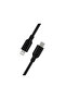 كابل USB-C إلى Lightning TPE بقوة 60 واط وطول 1 متر باللون الأسود - 3