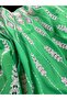 Grass Green Openwork Embroidered Fabric for Dresses and Evening Gowns - 2