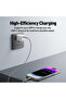 كابل سيليكون USB-C إلى USB-C بقوة 60 واط وطول 1 متر باللون الرمادي - 4