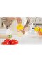 Glass Citrus Juicer Jar Set 350 ml Manual Lemon Orange Juicer Mason Jar Juice Squeezer - 4
