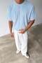 Terry Cloth Basic T-Shirt - 3