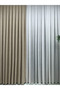 Ada Fonluk Dark Beige Single Wing 1/3 Dense Pleat - 2