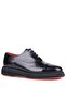 - Black Genuine Leather Lace-Up Men's Classic Shoes 250-2035 - 2