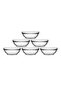 Pasabahce Glass Chef Bowl set, 6 pcs, 30 cc, PA-53713