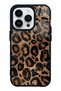 iPhone 14 Pro Leopard Design Glossy Phone Case
