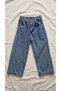 Girl's Cardigan Shirt Jean Pants 3-Piece Set with Brooch Detail - 8