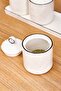 Line Porcelain 3-Piece Spice Set with Stand and Vacuum Lid 400 ml - 3