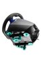 Suzuka Wheel F111 Racing Wheel Set, Clutch Pedals, H-Shifter, Blue/Black | F111 - 5