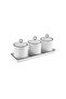 Line Porcelain 3-Piece Spice Set with Stand and Vacuum Lid 400 ml - 7