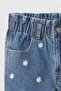 Blue Women's / Girls' V-Emb Mom Jean Model Code: 725976Blue - 2
