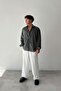 Striped Black Linen Shirt - 3