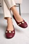 Mono Women's Ballet Flats with Pearl Buckle – Stylish for Daily Use, Comfortable Soft Sole - 2