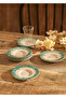 Van Gogh Almond Blossom Set of 6 Tea Plates Turquoise (12 cm)