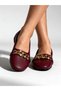 Liva Women's Chain Detailed Ballerina Shoes – Stylish Daily Flat Ballerinas - Comfortable Sole - 3