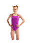 Girl's Team Swimsuit Challenge Solid Girls' Swimsuit