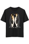 Eternal Love – Penguin Couple Design Kids T-Shirt